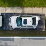 Tow,Truck,Hauling,Smashed,Vehicle,On,Car,Accident,Site.,Emergency